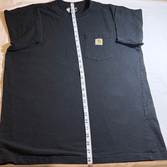 Carhartt Men's Dark Gray Short Sleeve Tee - Picture 5 of 6